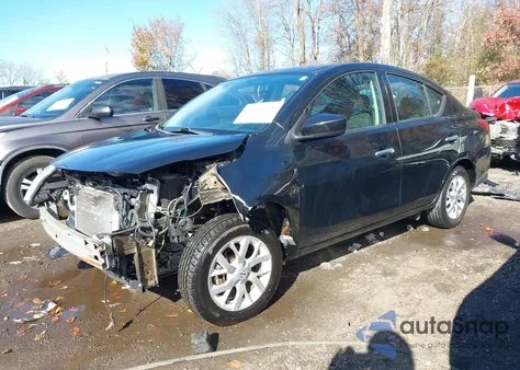 2018 Nissan Versa 1.6 Sv from USA, damaged, VIN 3N1CN7AP3JL876376